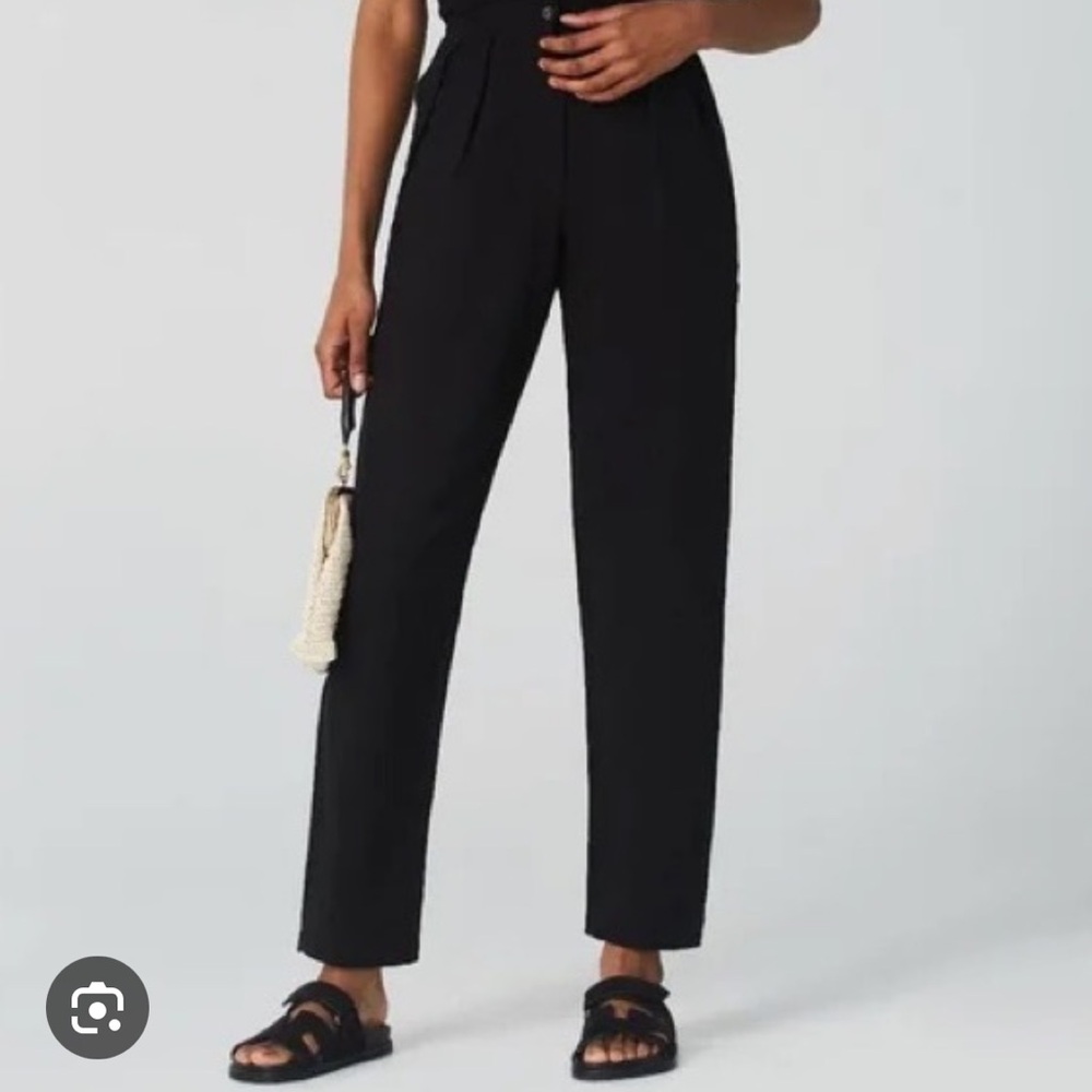 Uncle Studios “Bloomers” Black Trousers - Small - High Waisted Linen/Viscose